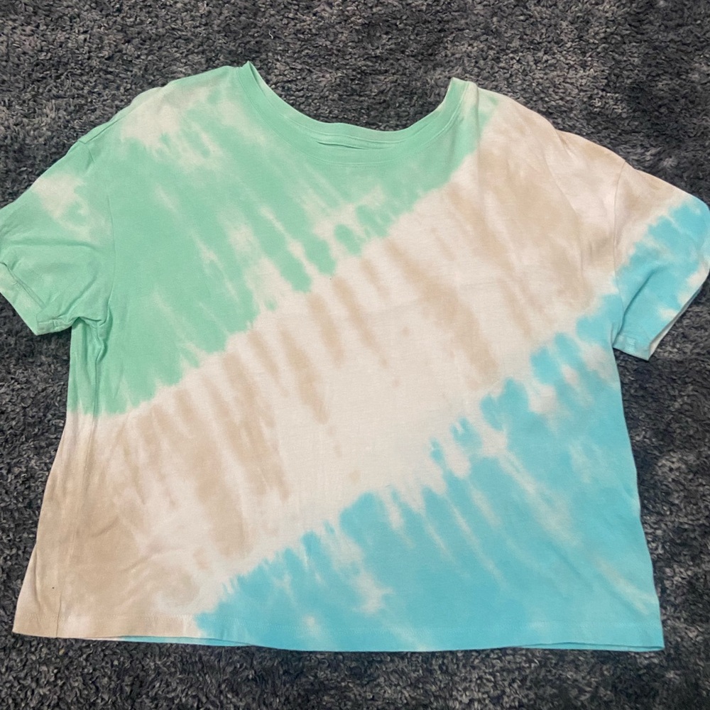 Old Navy Mint Crop Tee